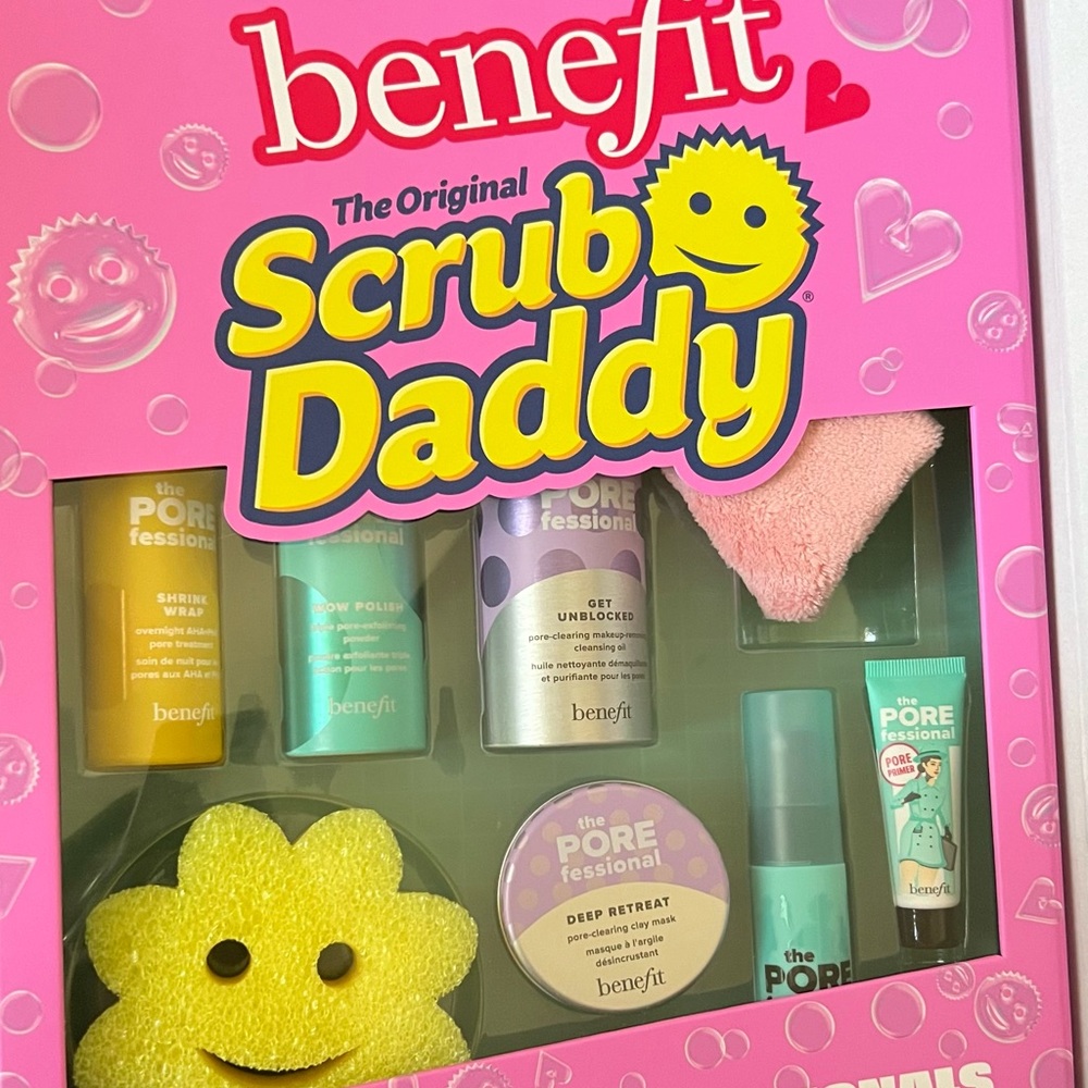 Benefit Scrub Daddy gift box 8 items